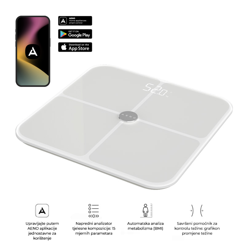 Kucna vaga AENO Smart body BS1S