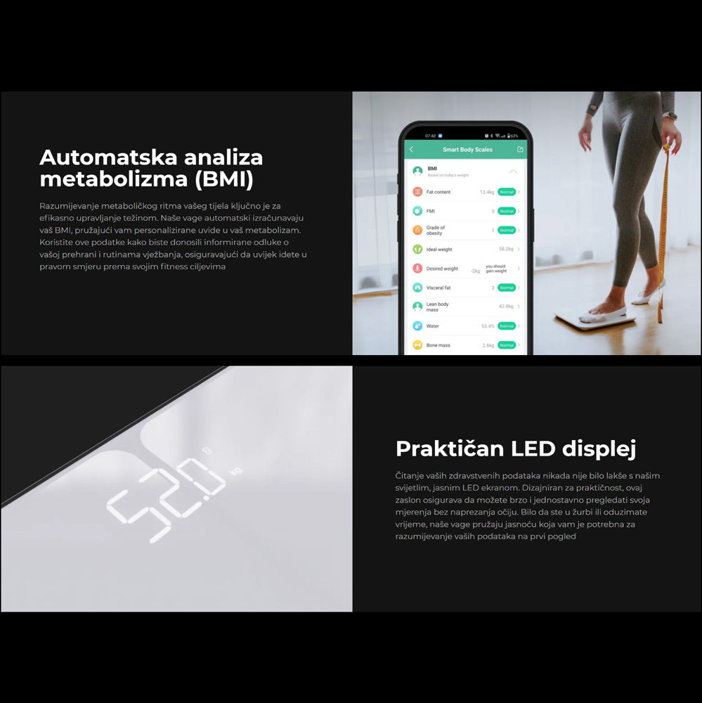 Kucna vaga AENO Smart body BS1S