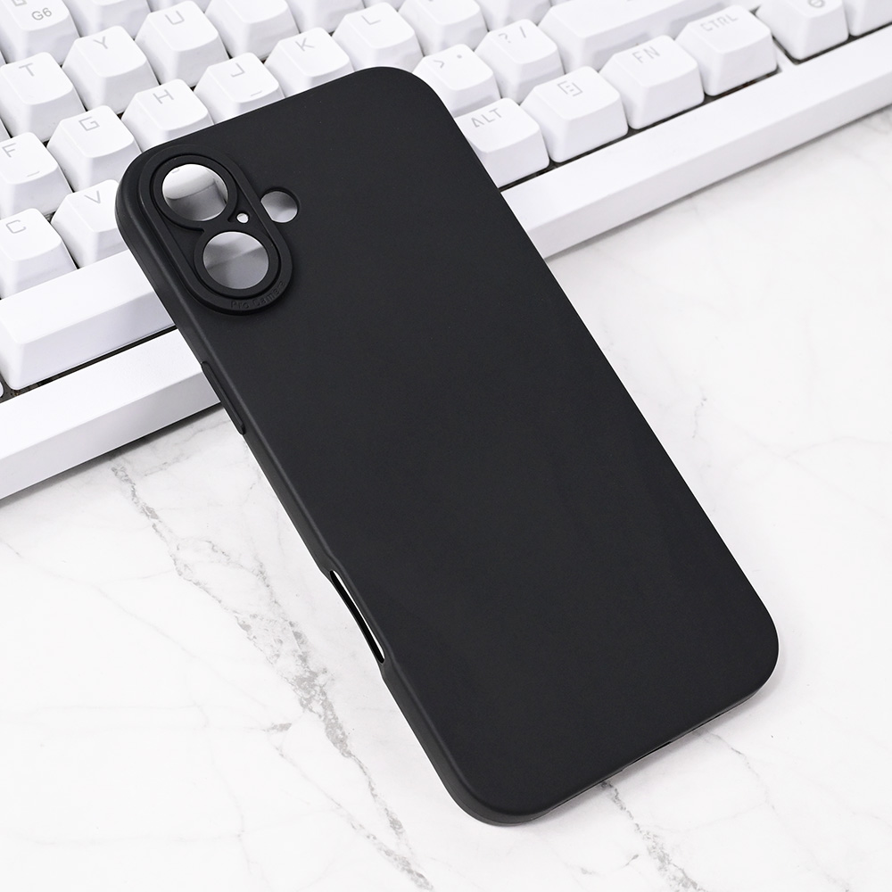 Torbica Silikon Pro Camera za iPhone 16 Plus 6.7 crna