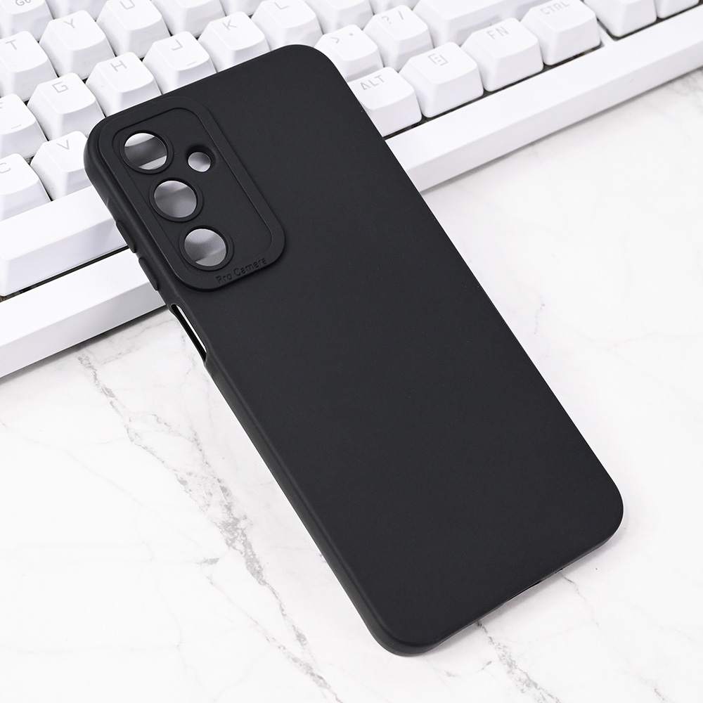 Torbica Silikon Pro Camera za Samsung A165B Galaxy A16 5G crna