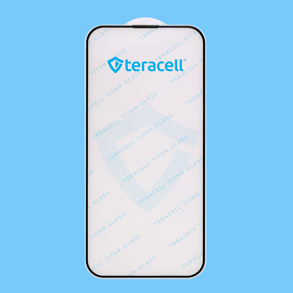 Zastitno staklo Tempered glass Teracell Titan 2.5D 10u1 za iPhone 14 Pro 6.1 crni