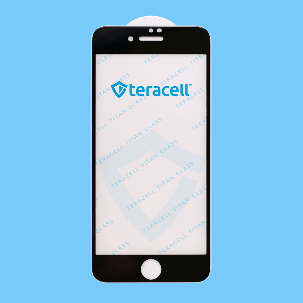 Zastitno staklo Tempered glass Teracell Titan 2.5D 10u1 za iPhone 7/8 crni