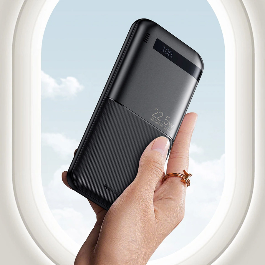 Power bank prenosiva baterija REMAX Piloteer Series RPP-71 20W+22.5W Fast Charging 10000mAh beli