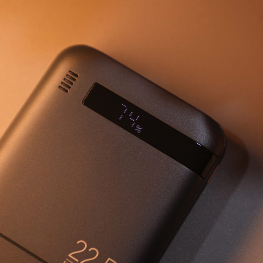 Power bank prenosiva baterija REMAX Piloteer Series RPP-71 20W+22.5W Fast Charging 10000mAh crni