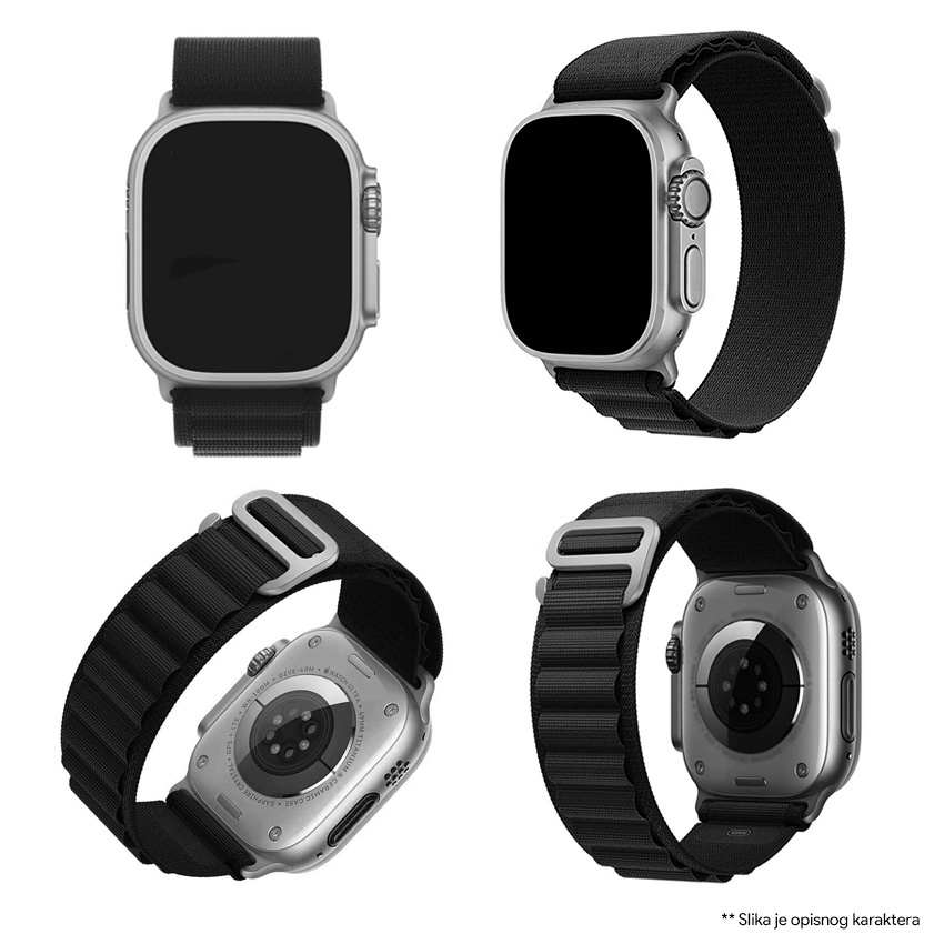Narukvica Moye Smart Watch Alpine Loop Strap 44/45/49mm Seashell