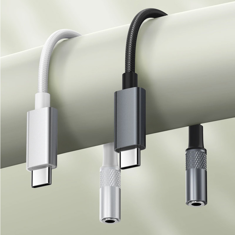 Adapter LDNIO LSY80C za slusalice Type C na 3.5mm beli