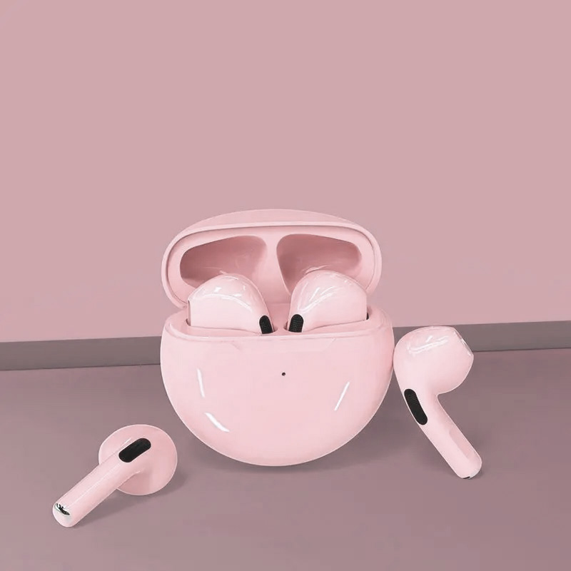 Bluetooth slusalice Airpods T-phox Pro pink HQ