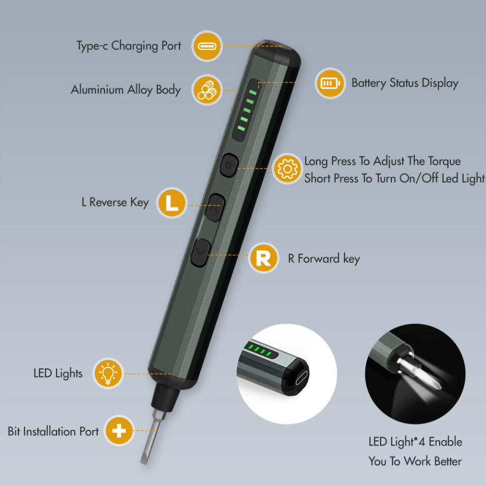 Elektricni srafciger ATTEN AT-68 u 1 Precision