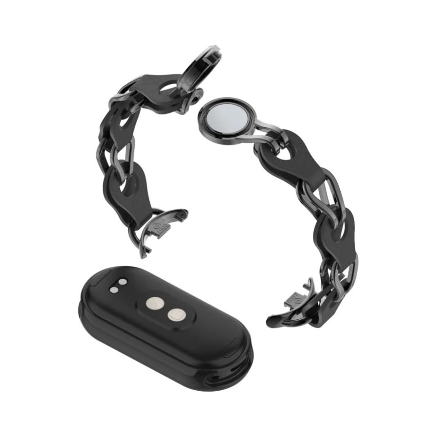 Narukvica za smart watch Xiaomi Mi Band M8/M9 metalna crna