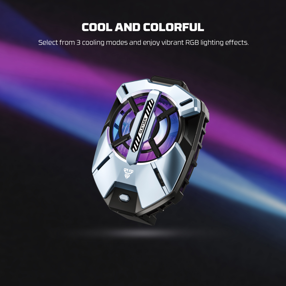 Cooler za telefon Fantech PC10 Glester RGB crni