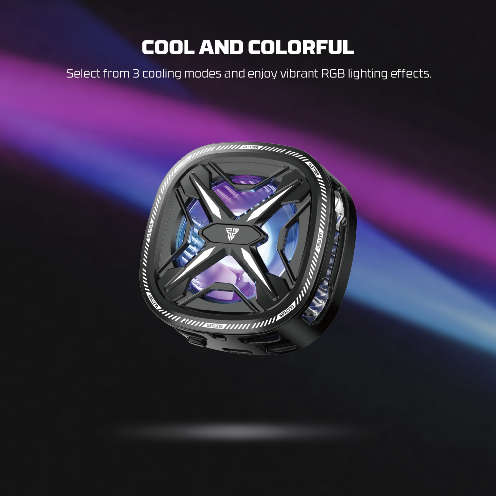 Cooler za telefon Fantech PCM10 Glester Max RGB crni