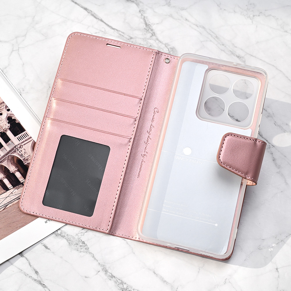 Torbica Hanman Canvas ORG za Xiaomi 14T Pro roze