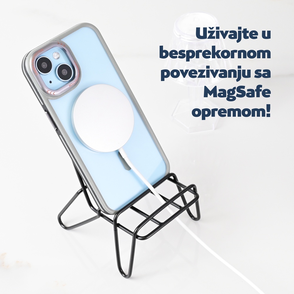 Torbica Magsafe Trendy za iPhone 15 Pro 6.1 zelena