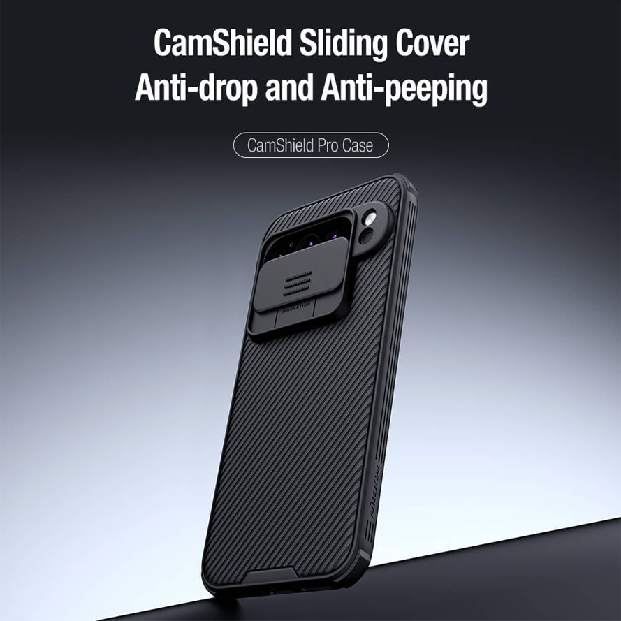 Torbica Nillkin CamShield Pro za Google Pixel 9 Pro crna
