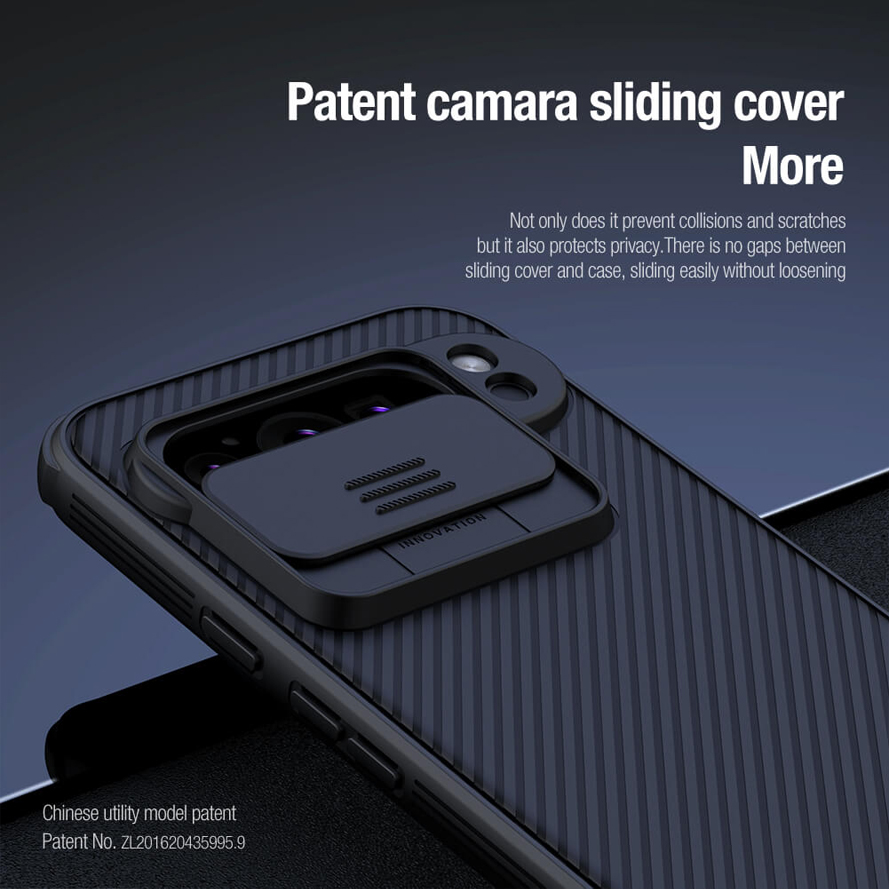 Torbica Nillkin CamShield Pro za Google Pixel 9 Pro crna
