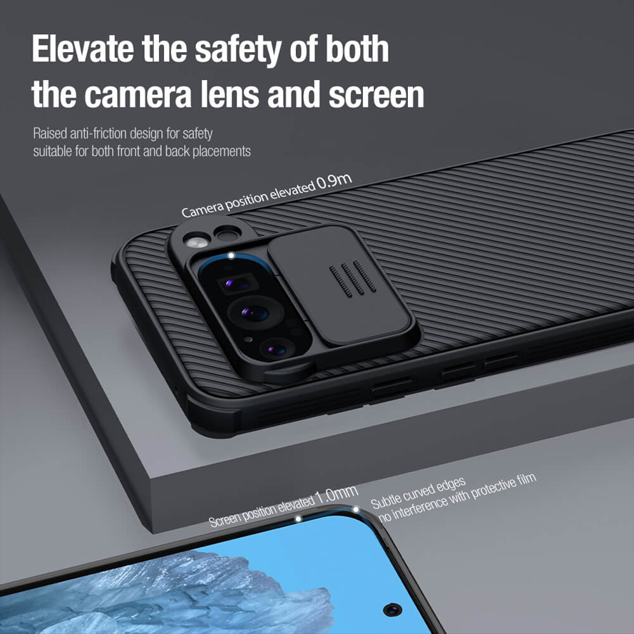 Torbica Nillkin CamShield Pro za Google Pixel 9 Pro crna
