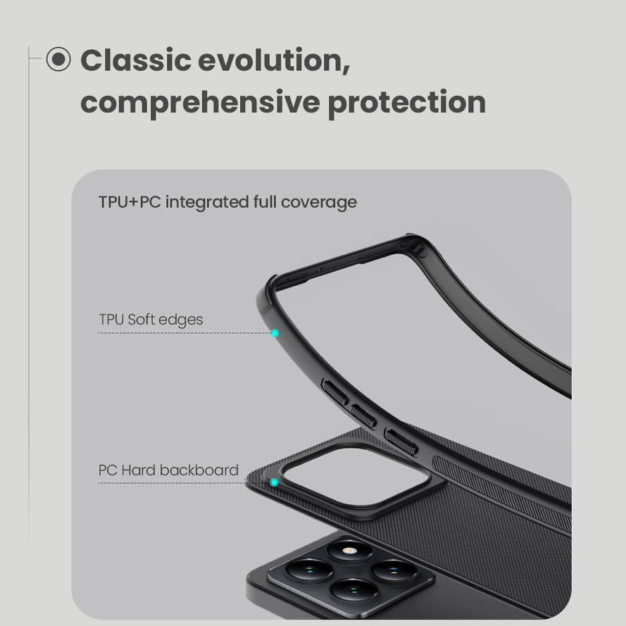Torbica Nillkin Scrub Pro za Xiaomi 14T Pro crna
