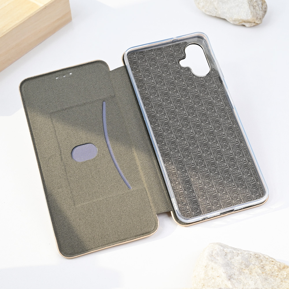 Torbica Teracell Flip Cover za Samsung A065F Galaxy A06 zlatna