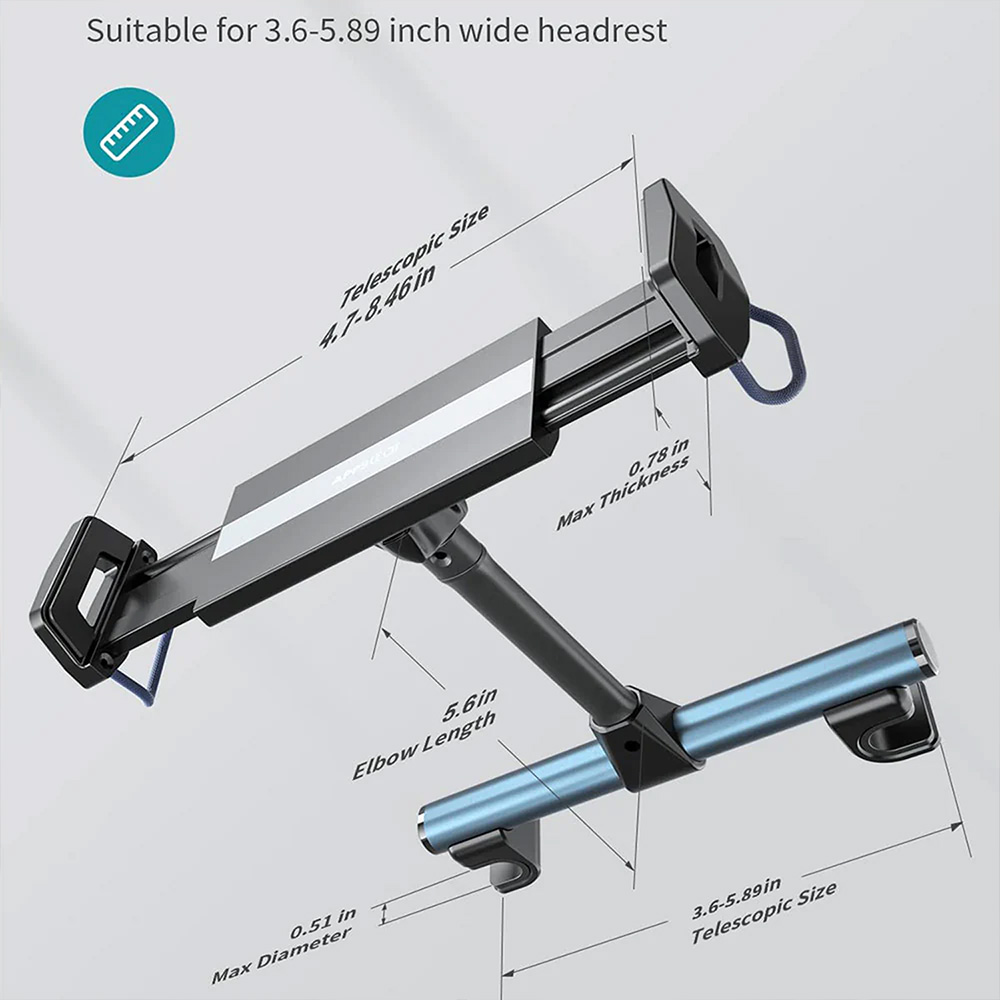 Auto stalak za tablet IP3-HR01