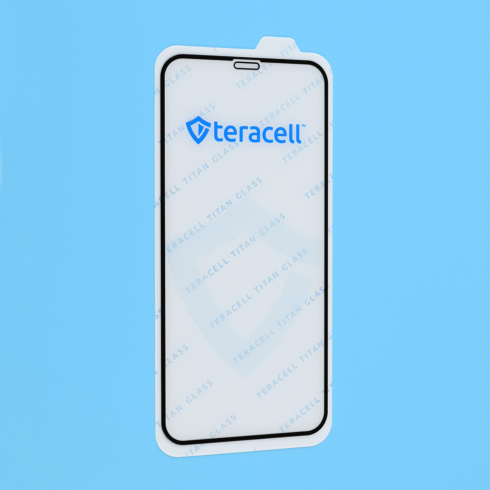 Zastitno staklo Tempered glass Teracell Titan 2.5D 10u1 za iPhone 11 Pro 5.8/X/XS crni