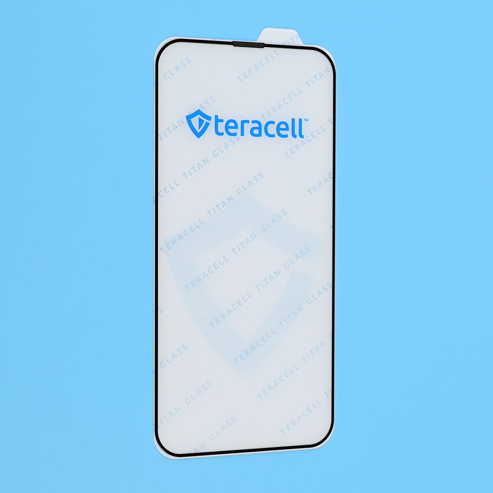 Zastitno staklo Tempered glass Teracell Titan 2.5D 10u1 za iPhone 13/13 Pro/14/16e/17e 6.1 crni