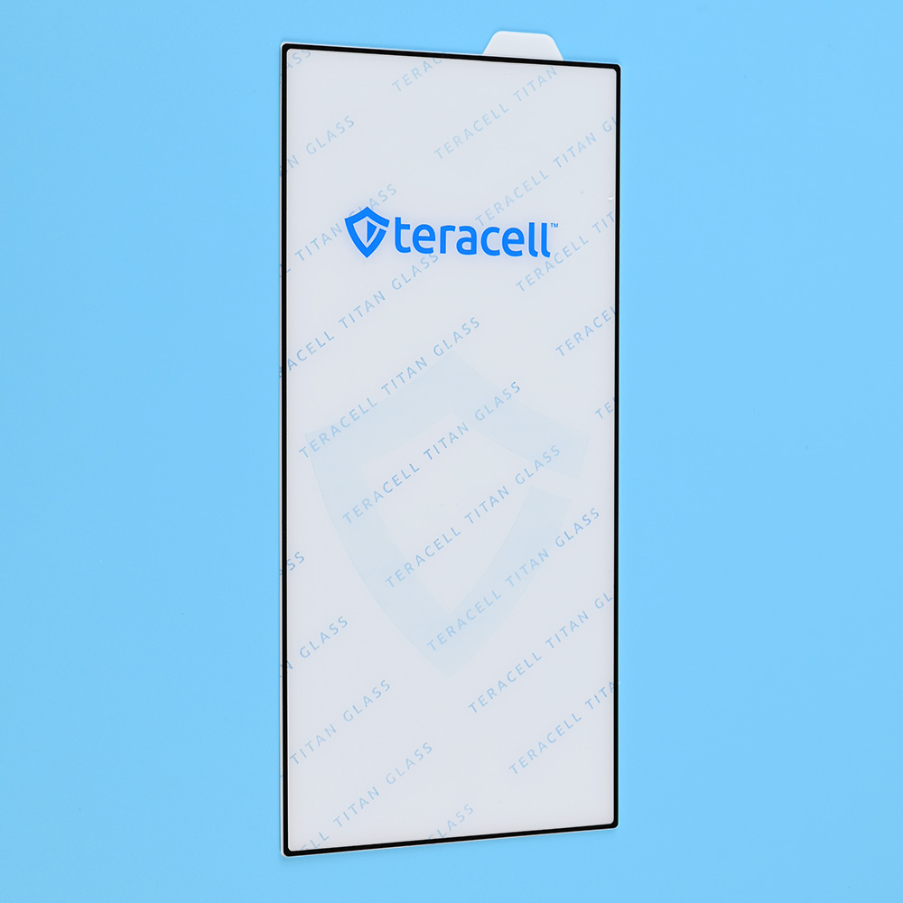 Zastitno staklo Tempered glass Teracell Titan 2.5D 10u1 za Samsung S928B Galaxy S24 Ultra crni (fingerprint unlock)