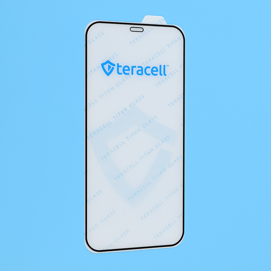 Zastitno staklo Tempered glass Teracell Titan 2.5D za iPhone 12/12 Pro 6.1 crni