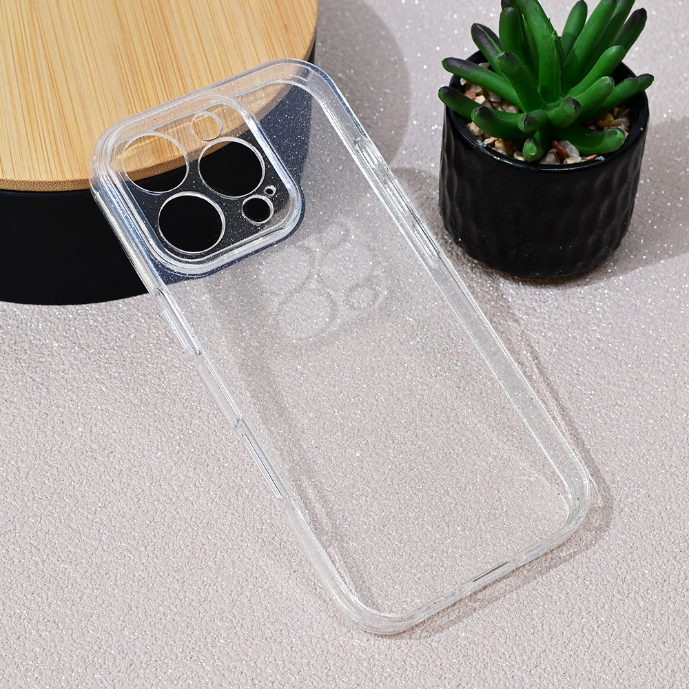 Torbica Sparkle Dust za iPhone 16 Pro 6.3 transparent