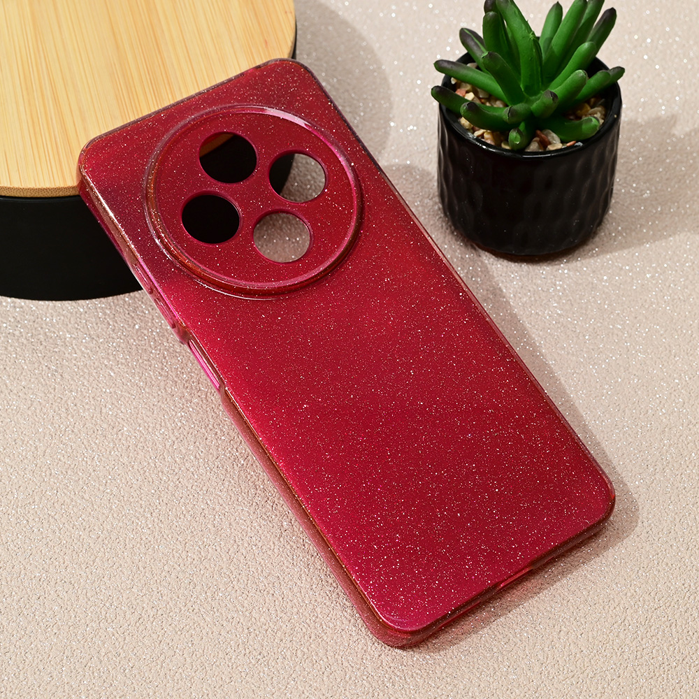 Torbica Sparkle Dust za Xiaomi Redmi 14C/Redmi A4 bordo