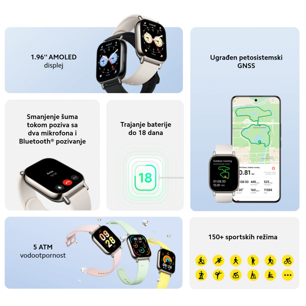 Smart watch Xiaomi Redmi Watch 5 Lite zlatni