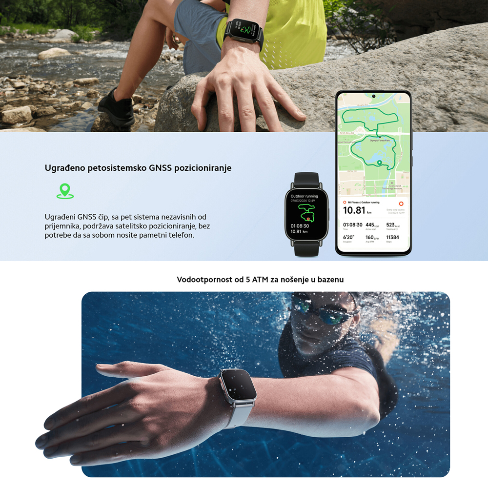 Smart watch Xiaomi Redmi Watch 5 Lite crni