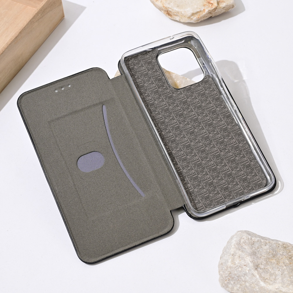 Torbica Teracell Flip Cover za Motorola Edge 50 Neo crna