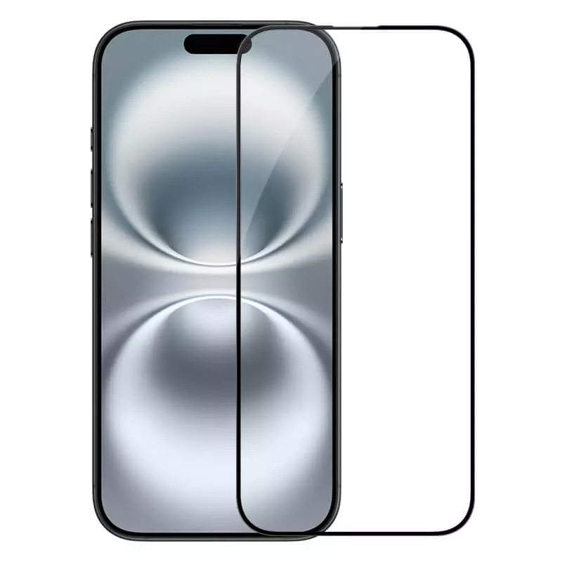 Zastitno staklo Tempered glass Nillkin 3D CP+Max za iPhone 16 6.1 crni