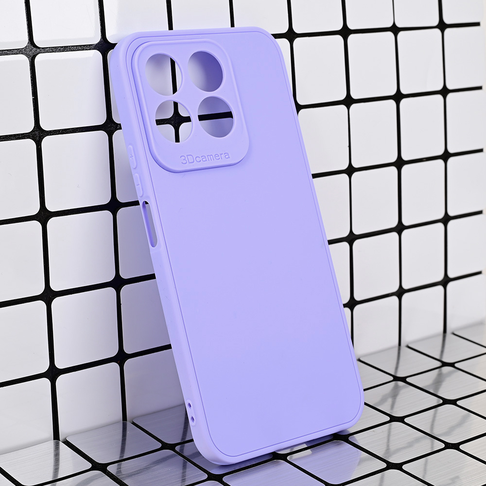 Torbica 3D Camera za Honor X8b ljubicasta