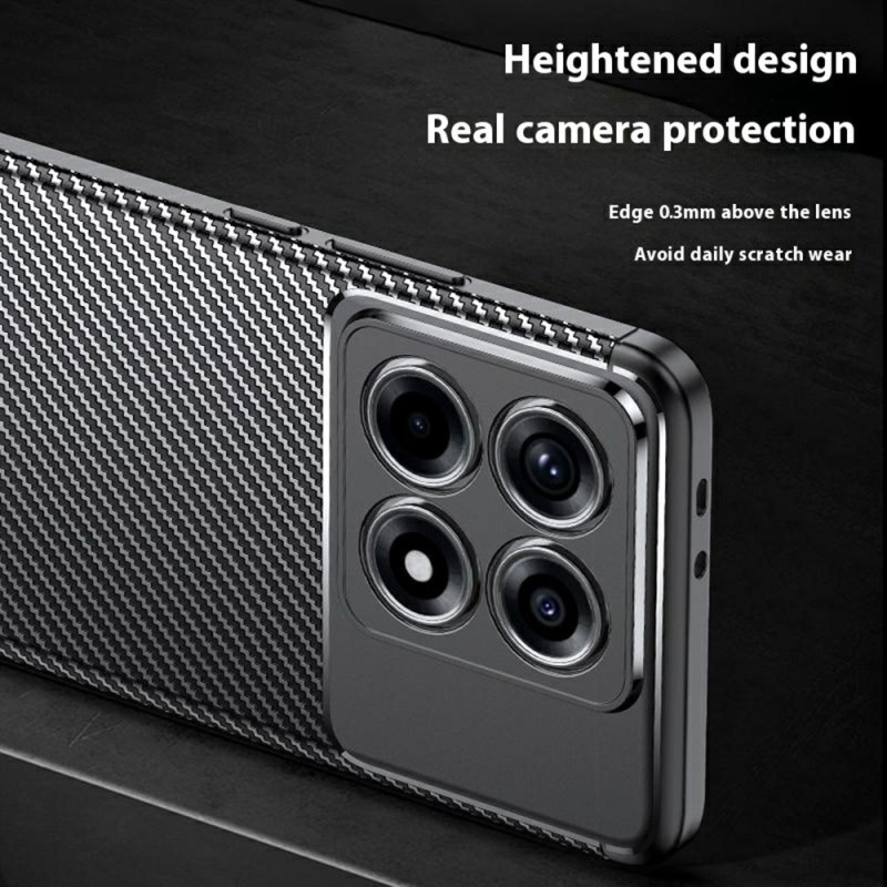 Torbica Defender Carbon za Xiaomi 14T crna