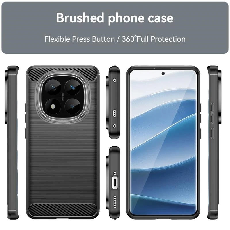 Torbica Defender Safeguard za Xiaomi Redmi Note 14 Pro Plus crna