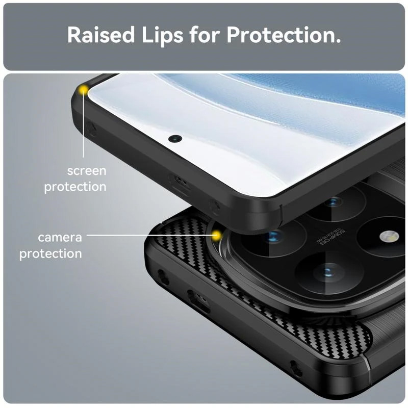 Torbica Defender Safeguard za Xiaomi Redmi Note 14 Pro Plus crna