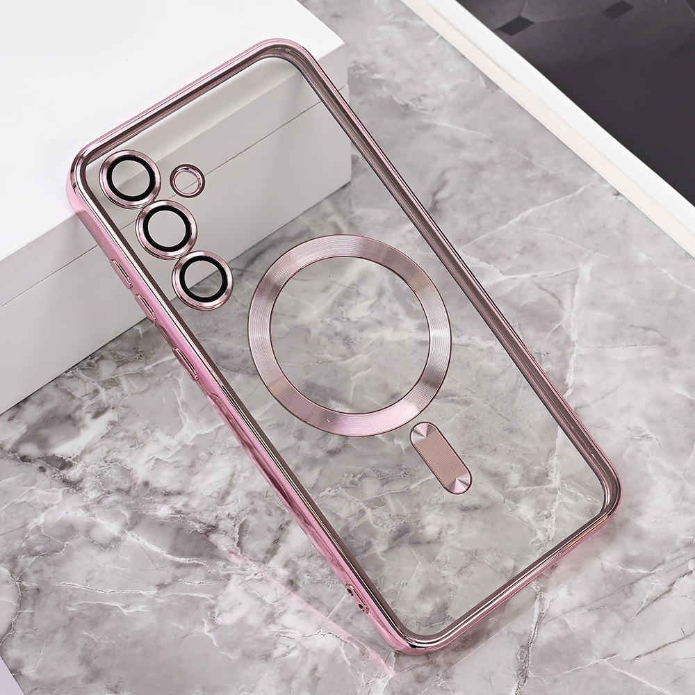 Torbica Magsafe Lux za Samsung A356B Galaxy A35 5G roze