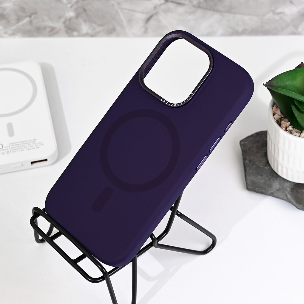 Torbica Magsafe Matte Color iPhone 16 Pro 6.3 ljubicasta