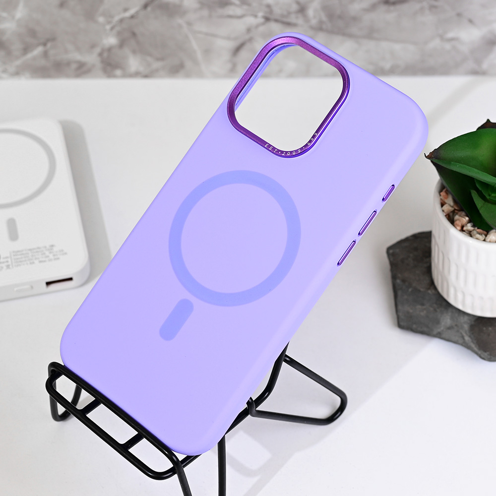 Torbica Magsafe Matte Color iPhone 16 Pro Max 6.9 lila