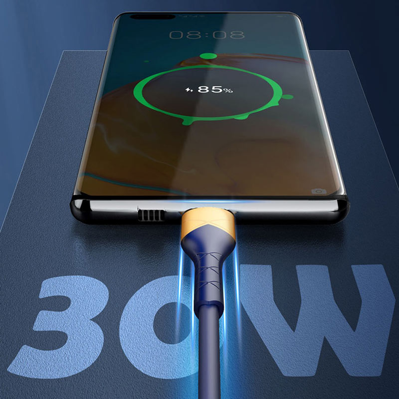 Data kabl Ldnio LS802 30W Fast micro USB beli 2m