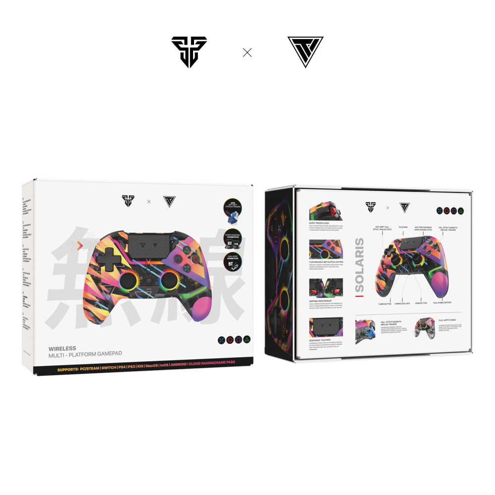 Joypad wireless Fantech WGP14V2 NOVA PRO multiplatform Rainbow