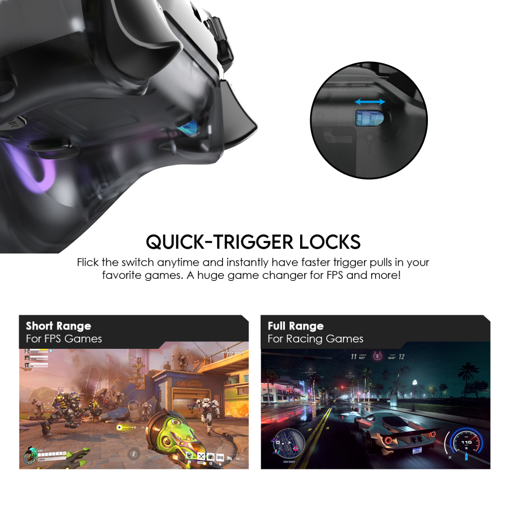 Joypad wireless Fantech WGP14V2 NOVA PRO multiplatform RGB CLEAR sakura