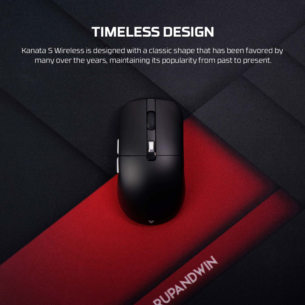 Mis Wireless Gaming Fantech WG9S Kanata S crveni