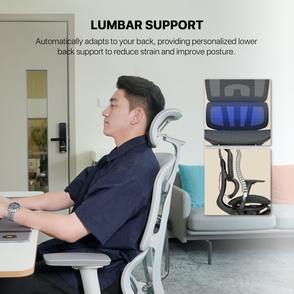 Stolica Office Fantech OC3 Ergonomska crna