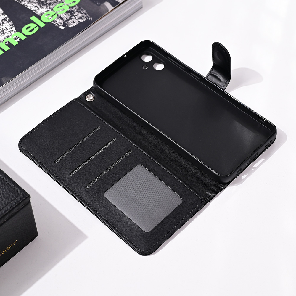 Torbica Wallet Romb za Samsung A055F Galaxy A05 crna