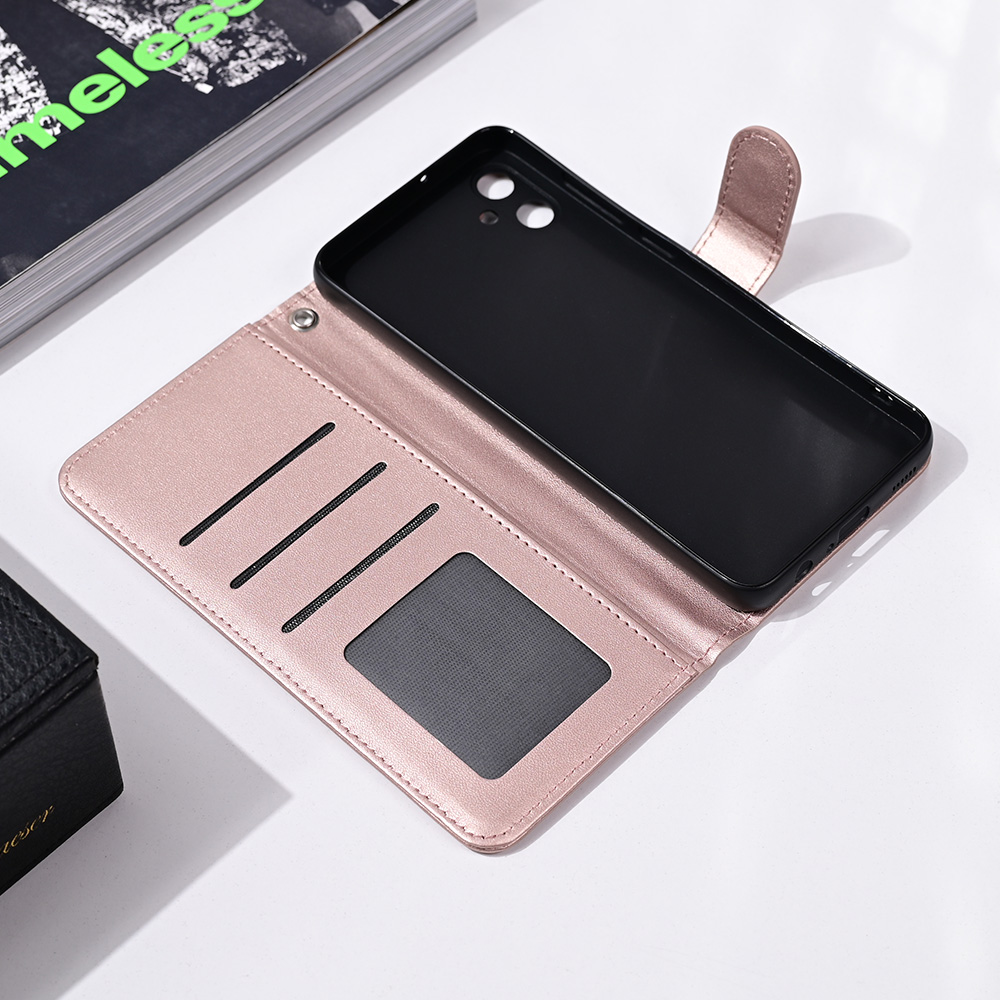 Torbica Wallet Romb za Samsung A055F Galaxy A05 roze