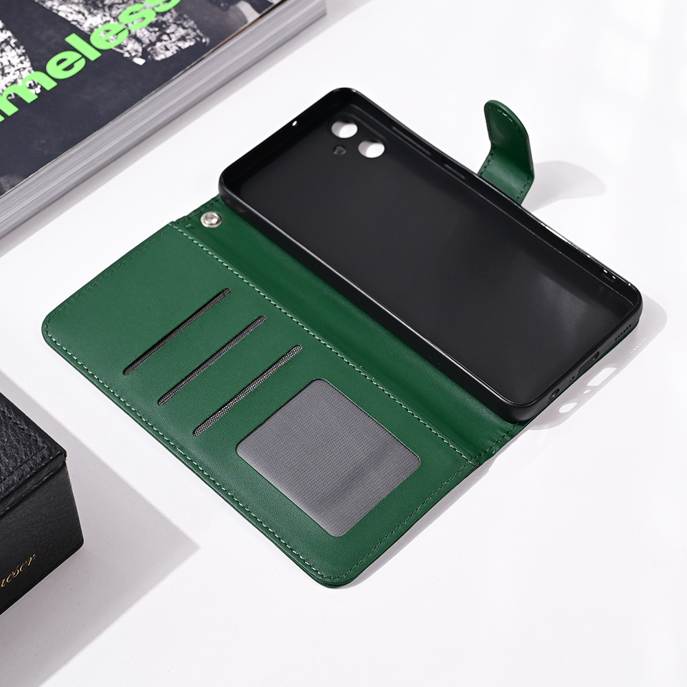 Torbica Wallet Romb za Samsung A055F Galaxy A05 zelena