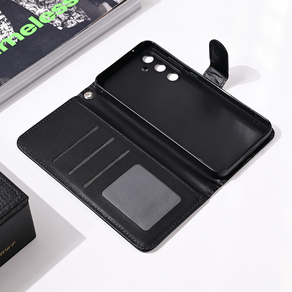 Torbica Wallet Romb za Samsung A556B Galaxy A55 5G crna