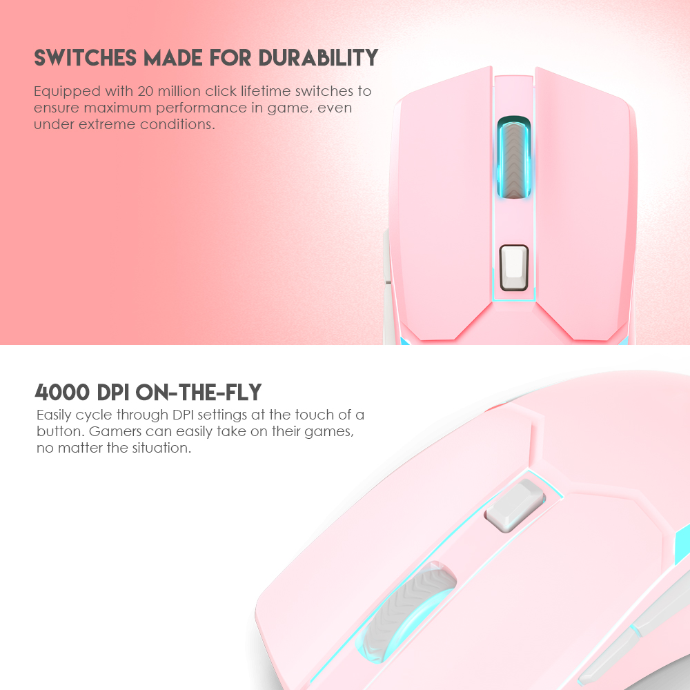 Mis Wireless Gaming Fantech WGC2 Venom II Sakura